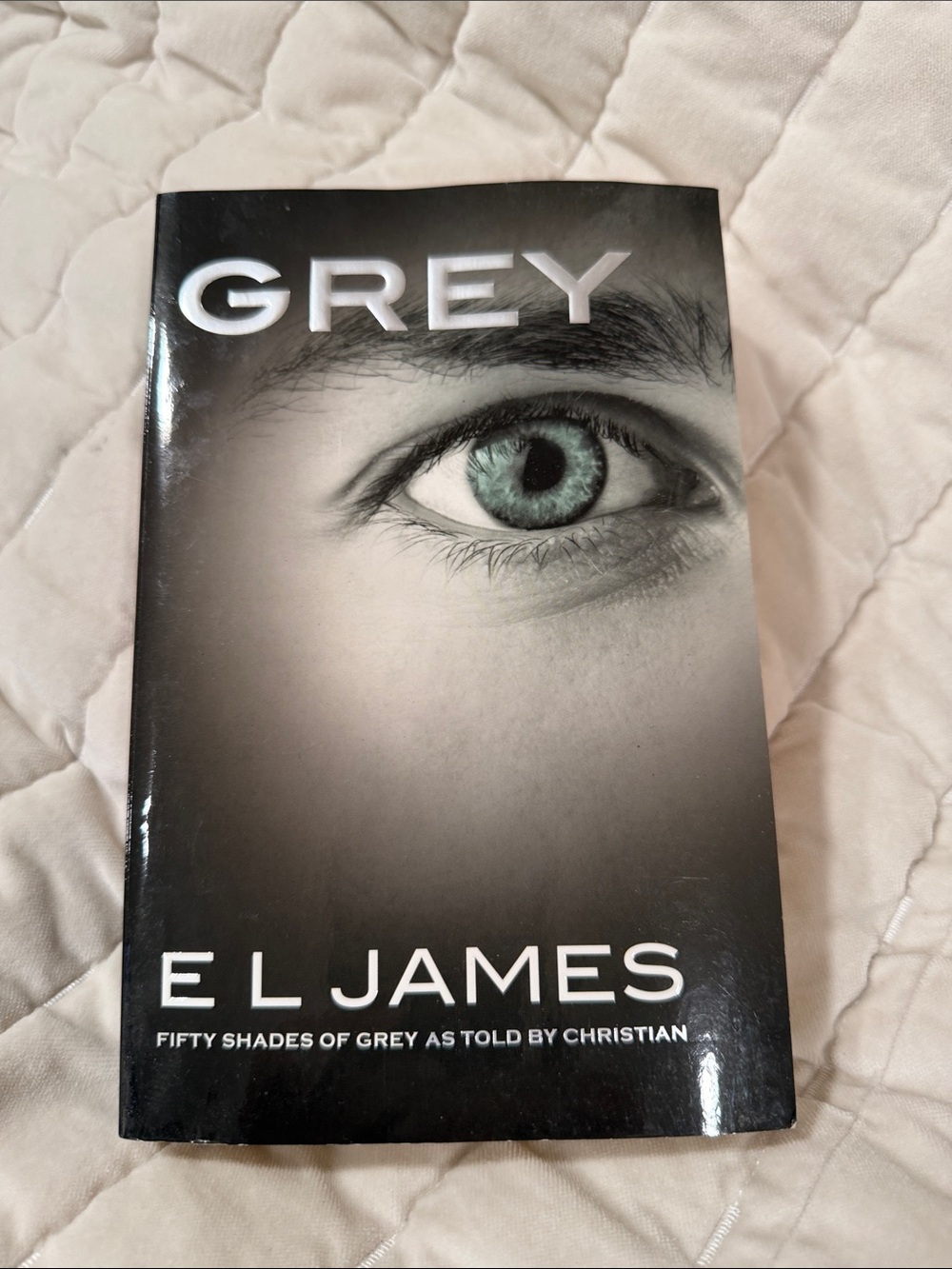 Grey Paperback - Black and Gray Cover